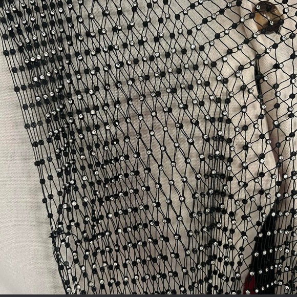 Rhinestone Mesh Cover Up - Picture 5 of 5